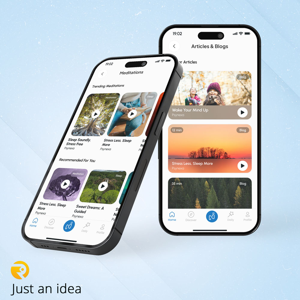 PsyNexa Mobil Uygulama Tasarımı | Yapay Zeka Destekli Dijital Yardımcı