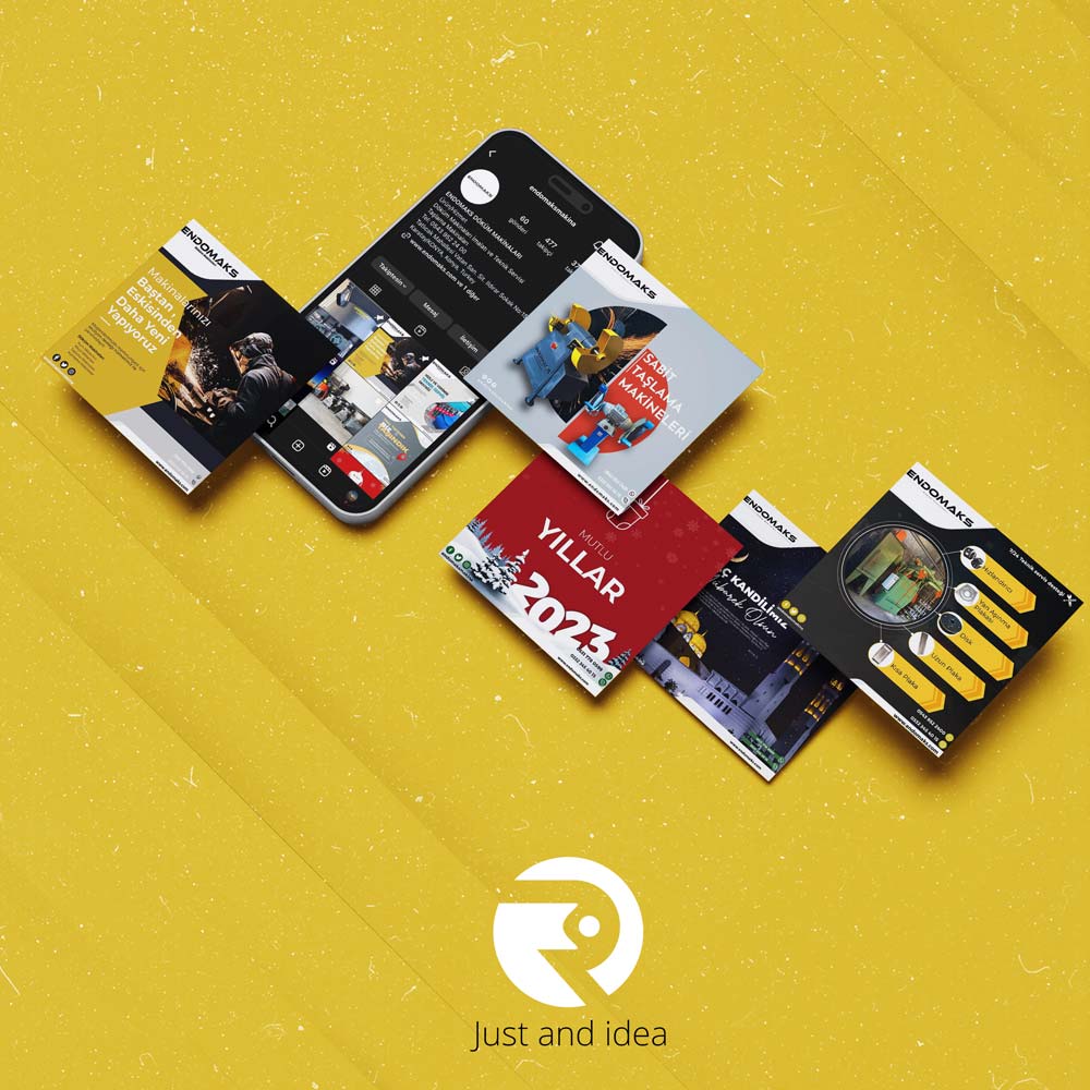 Endomaks Sosyal Medya Tasarımı